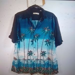 Batek Bay Hawaiian shirt men's large